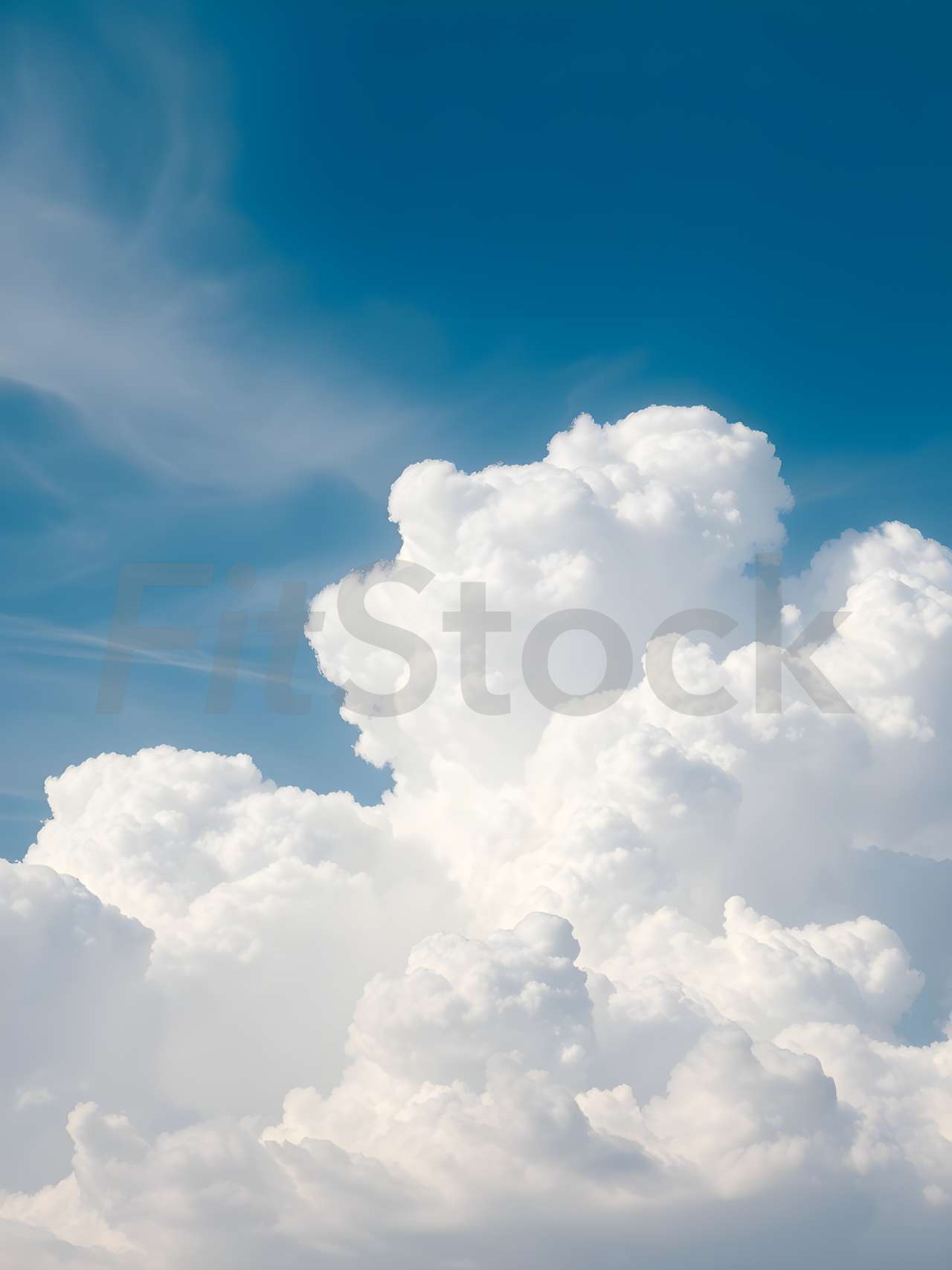 青空に広がる雄大な入道雲