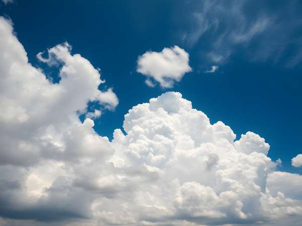 青空に広がる入道雲